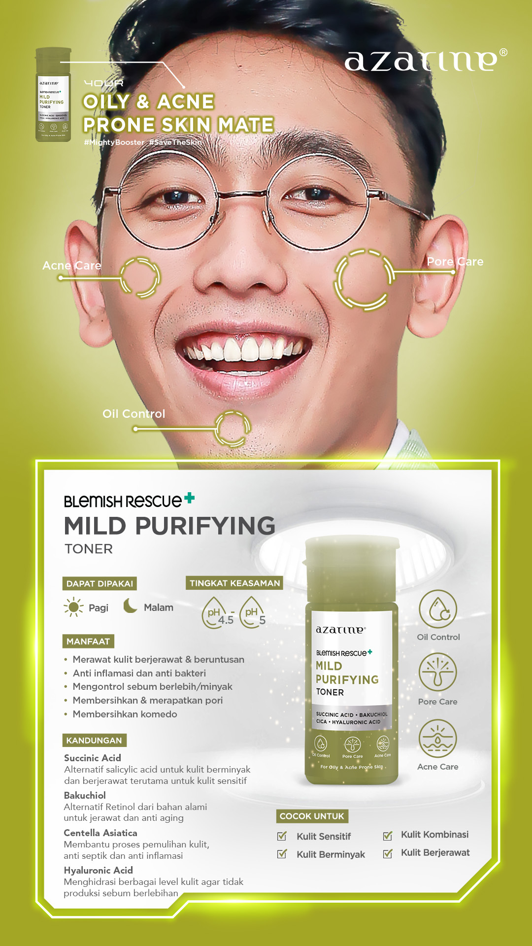 Azarine® Mild Purifying Toner