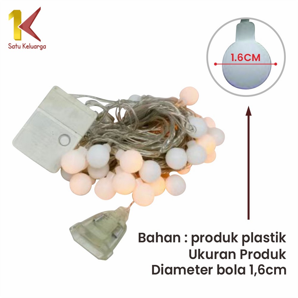 Satu Keluarga Lampu Tumbler LED Motif Bola Salju  3