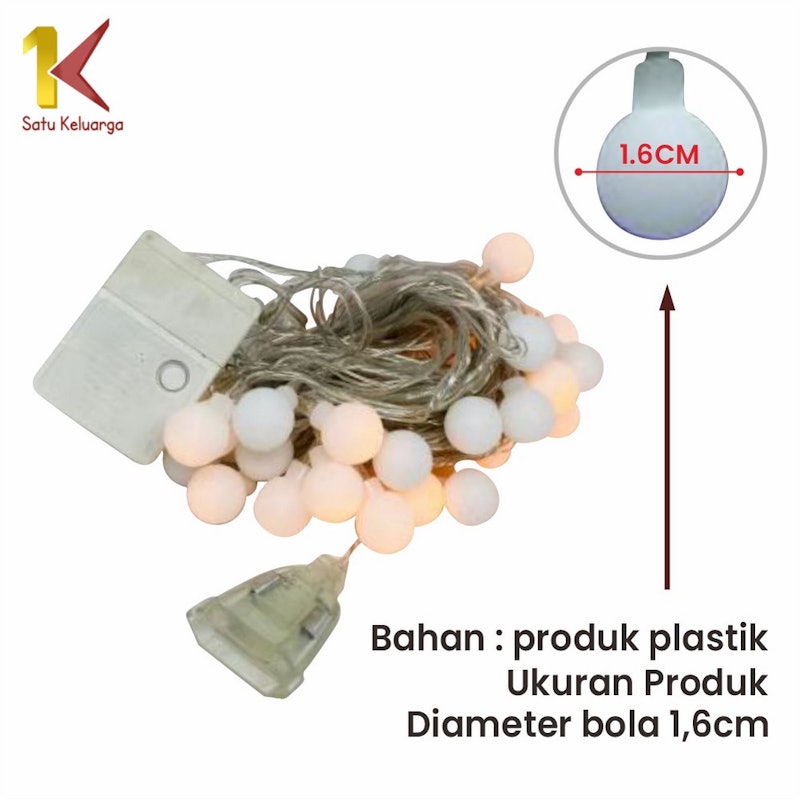 Satu Keluarga Lampu Tumbler LED Motif Bola Salju 3