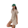 Mechanic Girl Linen Romper JS4775 1