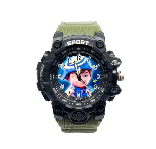 Watches.IDN Jam Tangan Anak Laki-Laki Sport BoboiBoy 