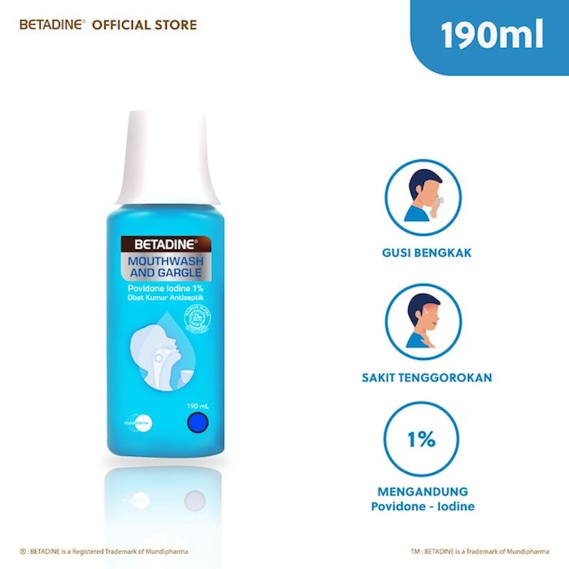 BETADINE® Mouthwash & Gargle 4