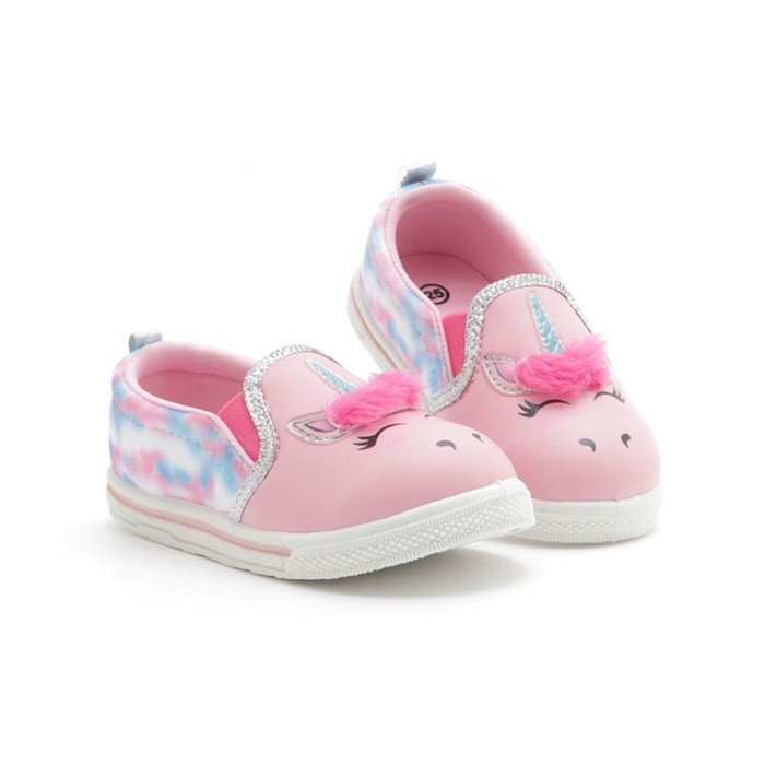 Gabino Sepatu Slip On Casual Adara Pink ｜ G3BB9005