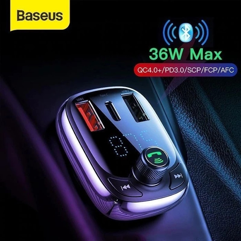 Baseus Quick Charge 4.0 Car Charger 3