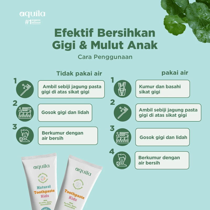 Aquila Toothpaste Kids Fluoride 4
