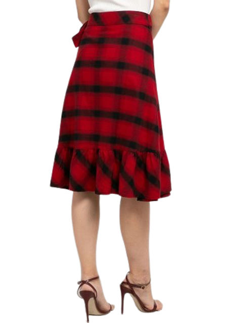 EDITION WOMEN ES16 Flannel Skirt 3