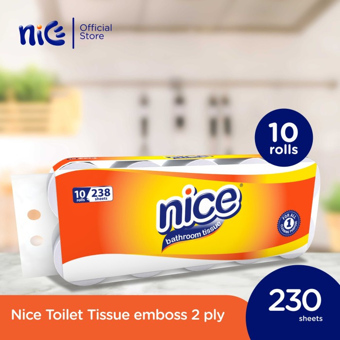 The Univenus Nice Tissue Toilet Roll Core Emboss 