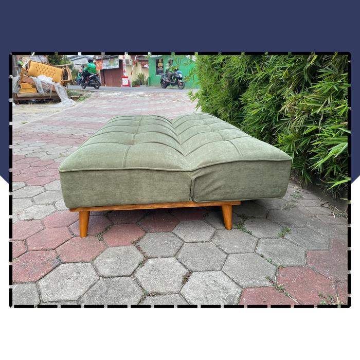  Hulwun Furniture Gemma Sofa Bed Minimalis 3 Seat