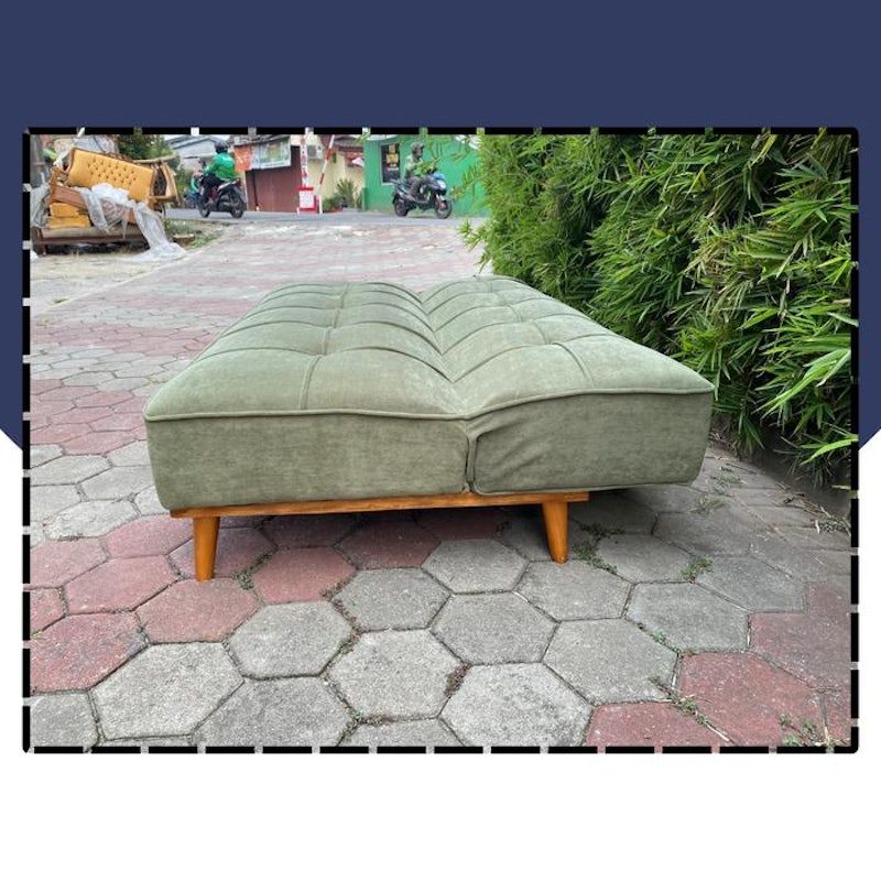 Hulwun Furniture Gemma Sofa Bed Minimalis 3 Seat 3