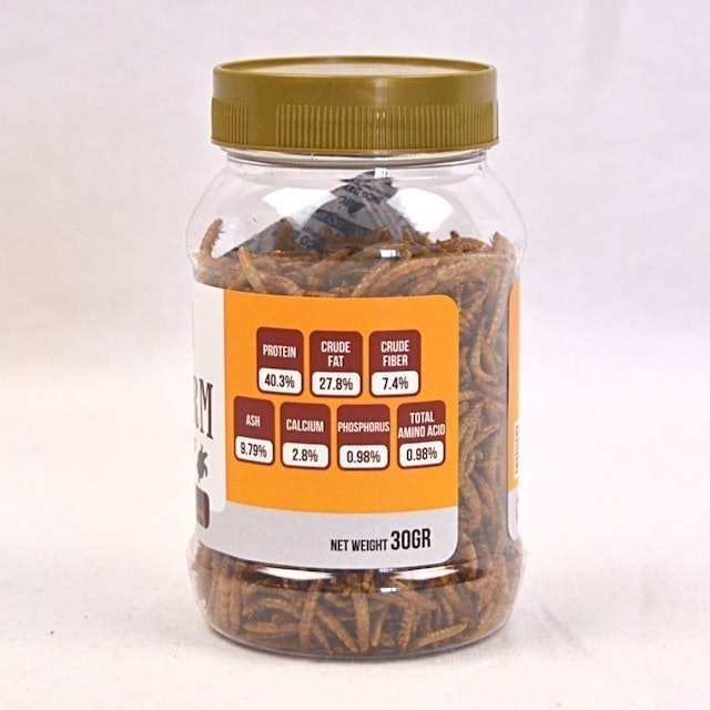 Wormtail Dried Mealworm