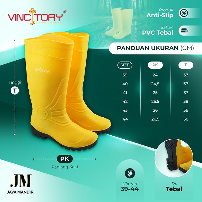 Vincitory Sepatu Boots 4