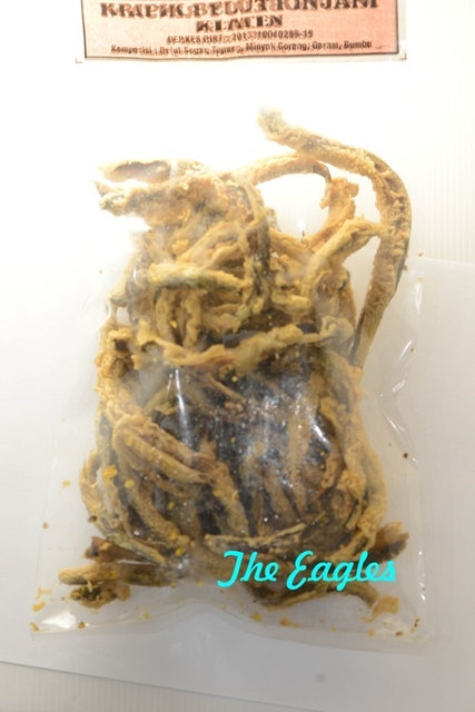 Keripik Belut Goreng