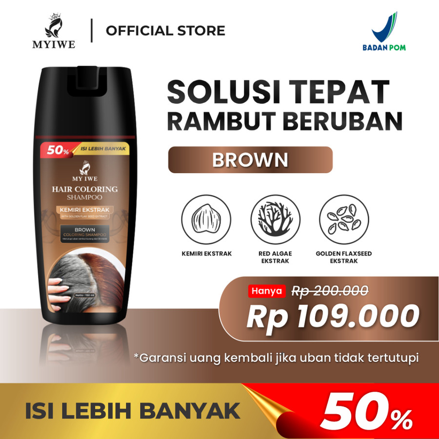 Aestika Marwa Indonesia Myiwe Hair Coloring Shampoo
