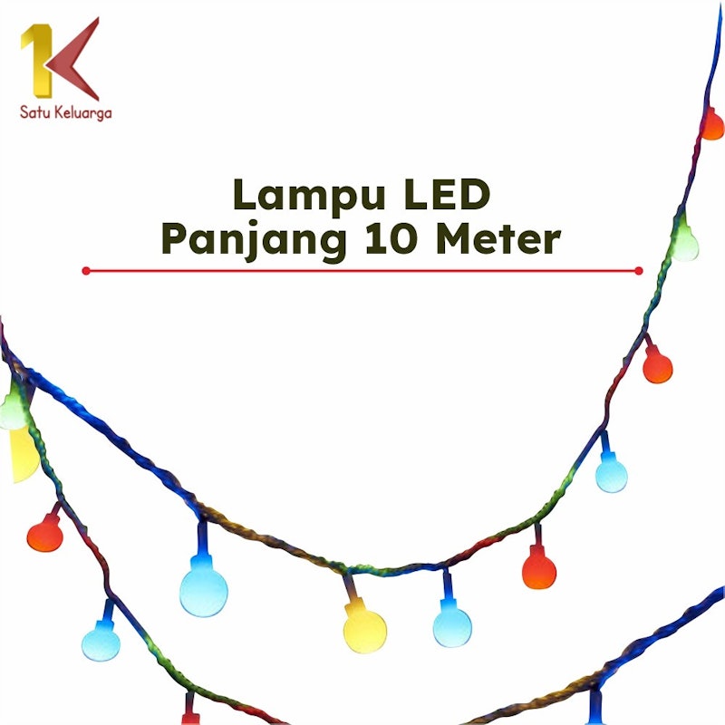 Satu Keluarga Lampu Tumbler LED Motif Bola Salju 2