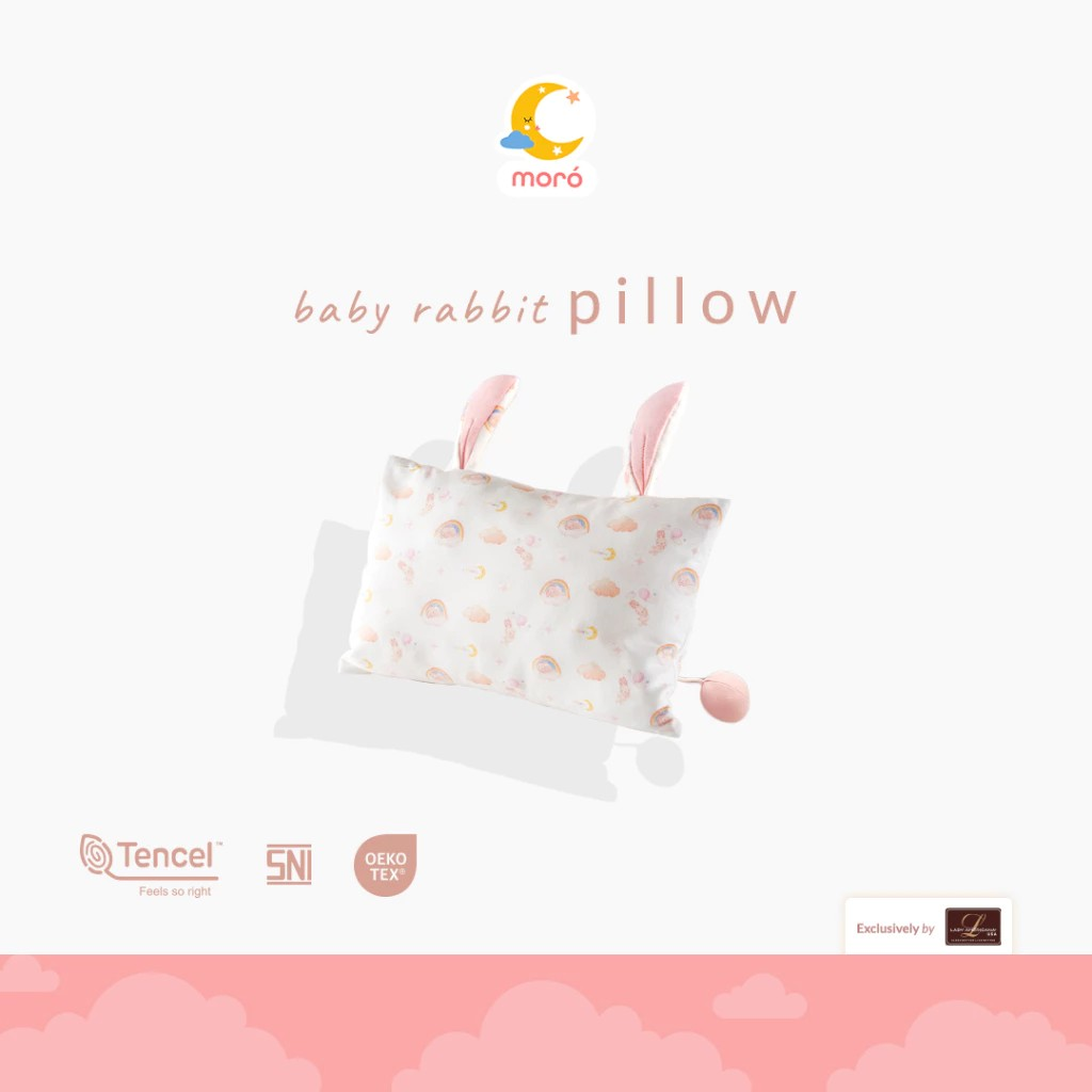  Moro Baby Rabbit Pillow