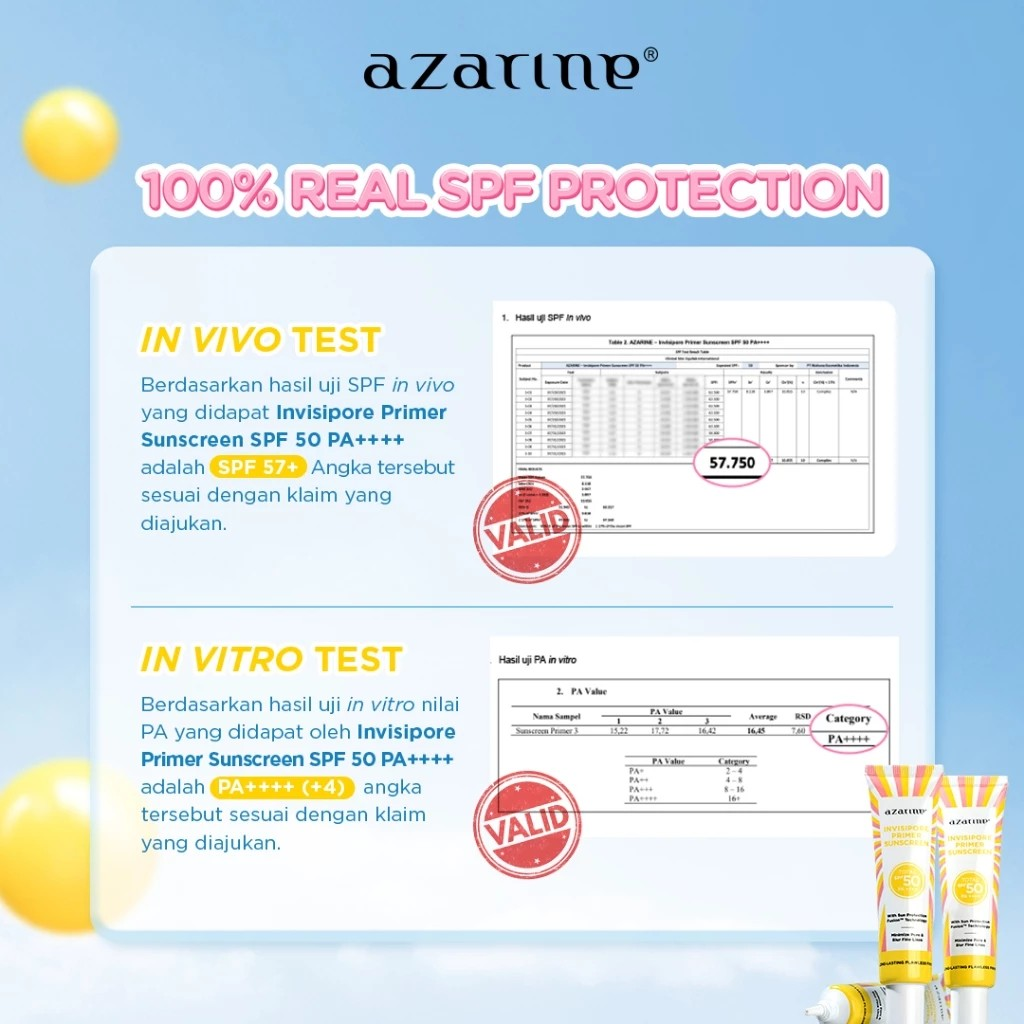 Wahana Kosmetika Indonesia Azarine® Invisipore Primer Sunscreen 