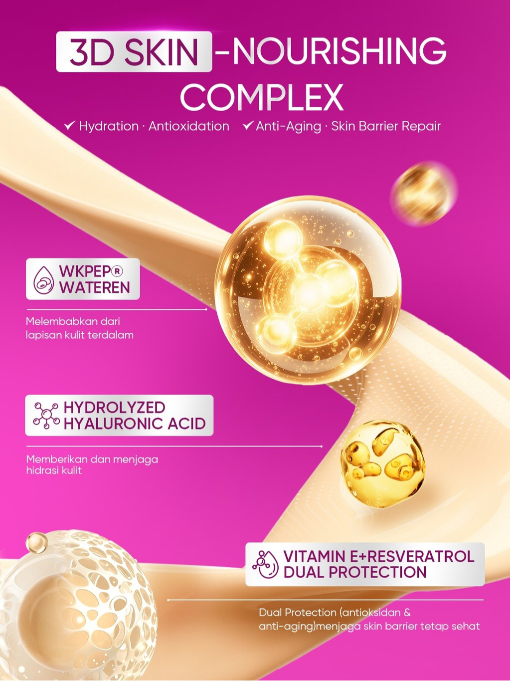 SKINTIFIC Cosmetics SKINTIFIC Cover Glow Perfect Pink Cushion Foundation 04 Beige