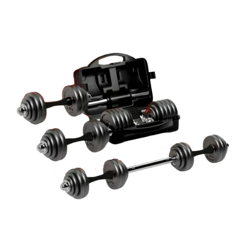 Proiron Dumbbel and Barbell Full Metal Set 30 kg 1