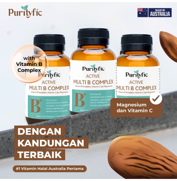 GMP Pharmaceuticals  Purityfic Active Energy Booster Multi B Complex