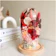 Love & Lily Rustic Dried & Preserved Flower Glass Dome 1