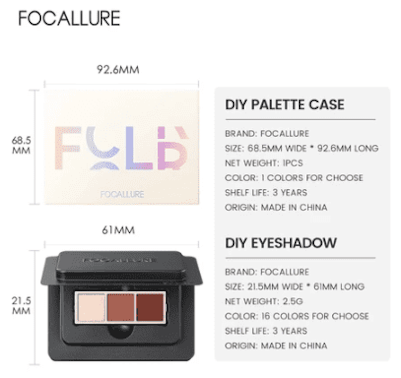 Pro Palette DIY Eyeshadow Expert - OR02 2