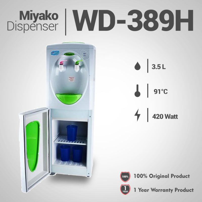 Kencana Gemilang Miyako Dispenser WD-389 HC
