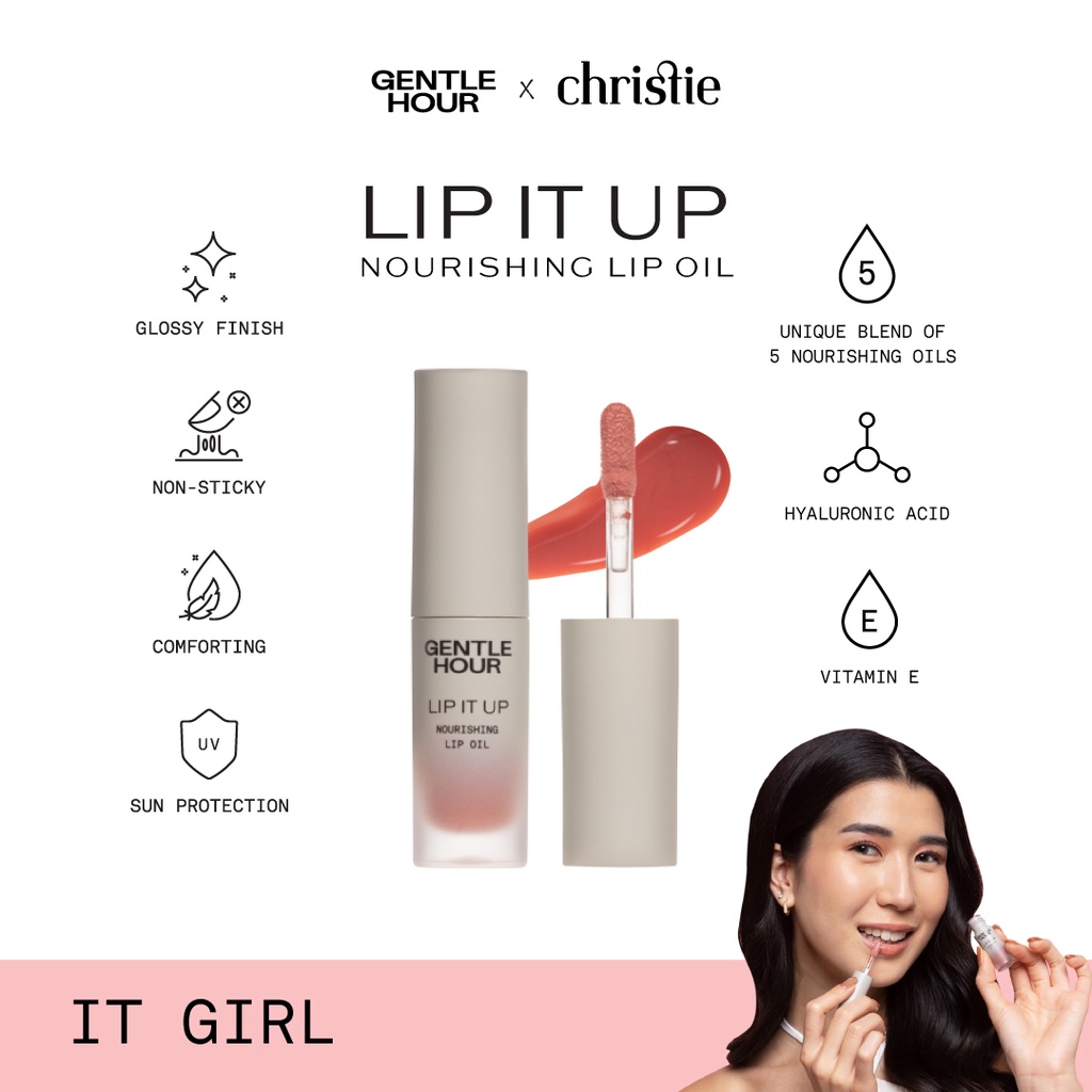 Gentle Hour x Christie LIP IT UP Nourishing Lip Oil