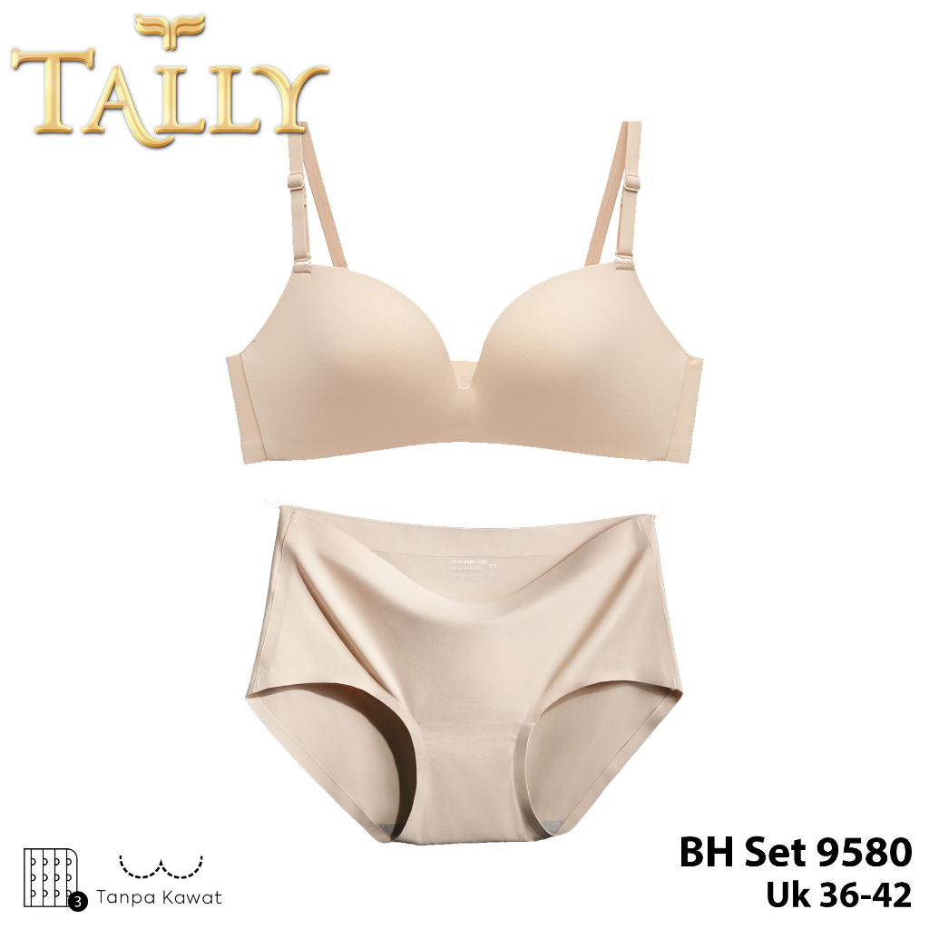 Tally Underwear TALLY T-Shirt Bra Set Jumbo BH 9580 + C 008