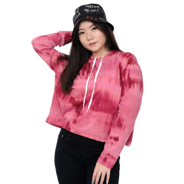 Monellina  Tamora Hoodie Crop Oversize