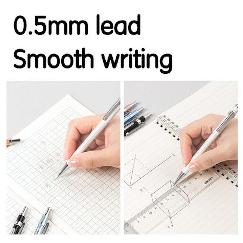 Deli Metal Mechanical Pencil 0.5mm 2