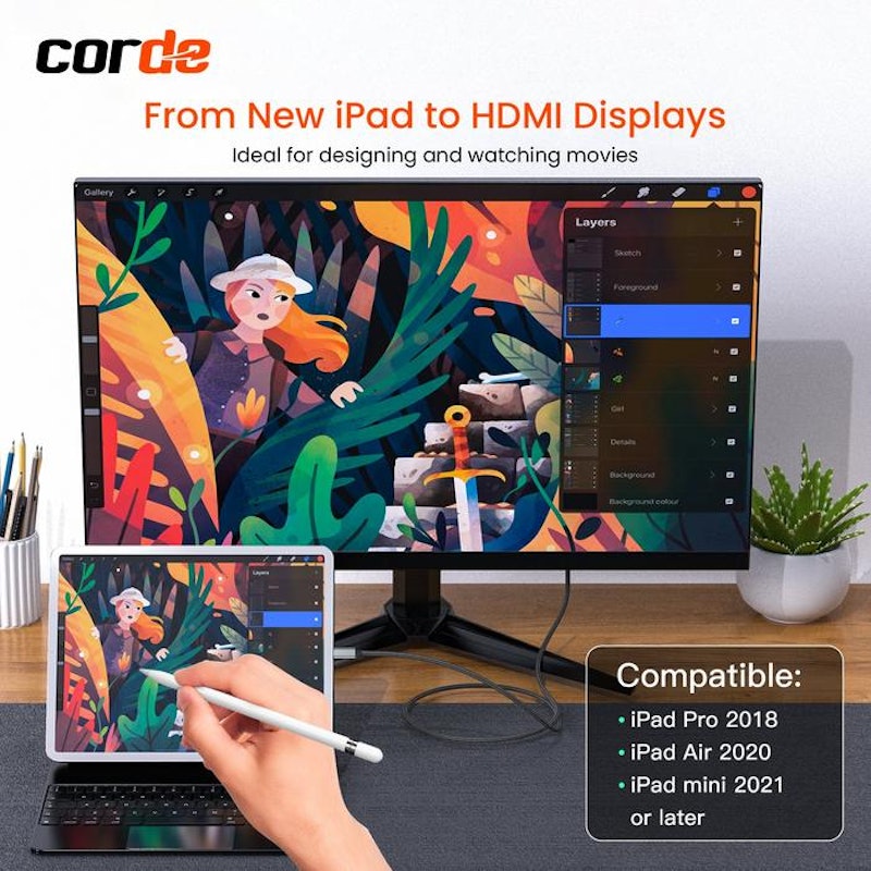 CORDE Type-C to HDMI 4K30HZ 2