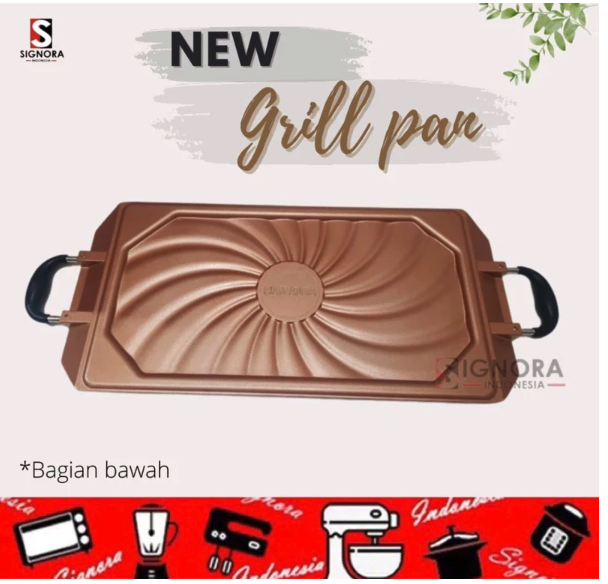 Signora Sarana Sukses Signora New Grill Pan