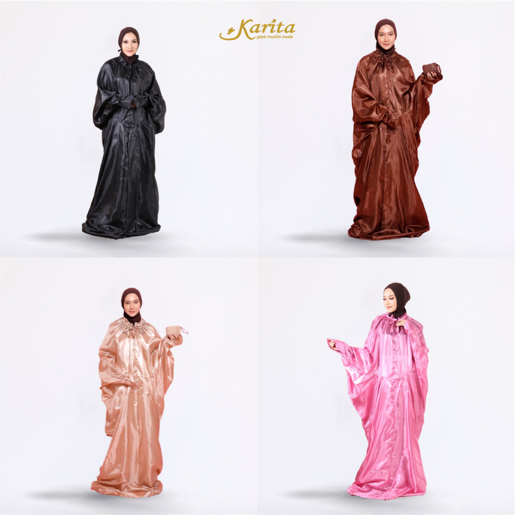  Karita Mukena Traveling Peony Rekor Muri Terkecil Tanpa Penutup Kepala