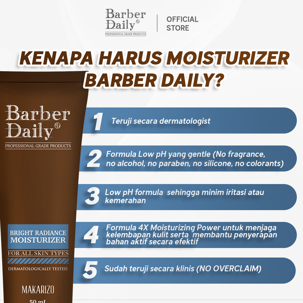 Akasha Wira International Barber Daily® Bright Radiance Moisturizer