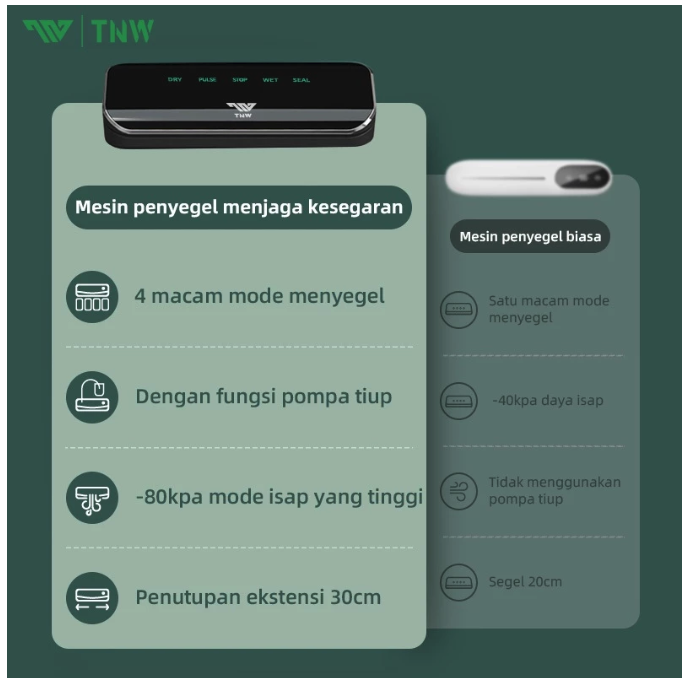 TNW 4 in 1 Vacuum Sealer KS9 