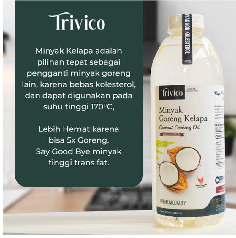 Trivico Minyak Goreng Kelapa 5