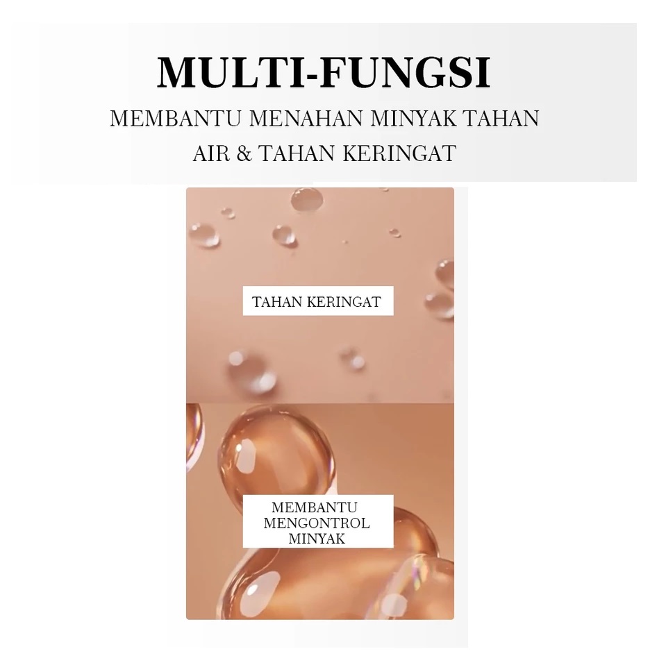 Xianghui Trading Indonesia URRACX Elegant Brighten UV Matte Foundation SPF50 PA++++ Almond