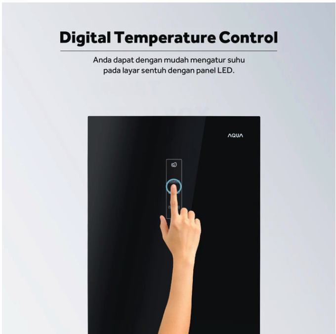 AQUA Japan AQUA Kulkas AQR-320RBG(BK)