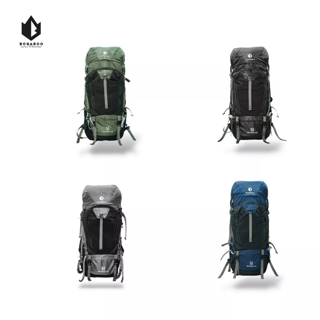 Bogaboo Indonesia Bogaboo Morigus 60L + Cover Bag Carrier Ultralight