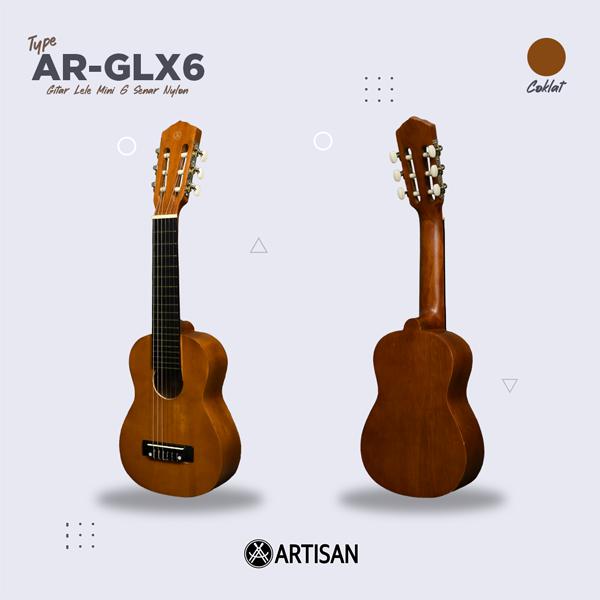Artisan Gitar Lele Mini Putih AR-GLX6