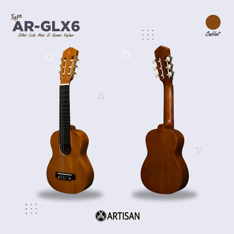 Artisan Gitar Lele Mini Putih 4