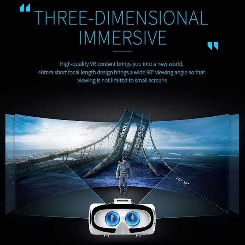 Shinecon VR Box IMAX Giant Screen Virtual Reality With Remote 2