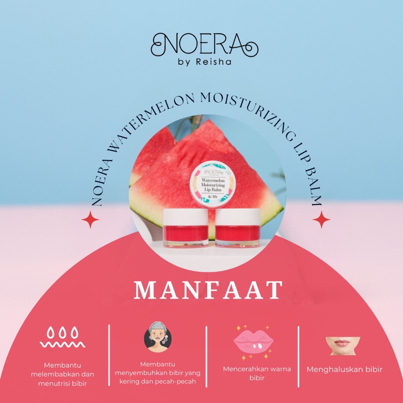 Noera Watermelon Lip Scrub 2