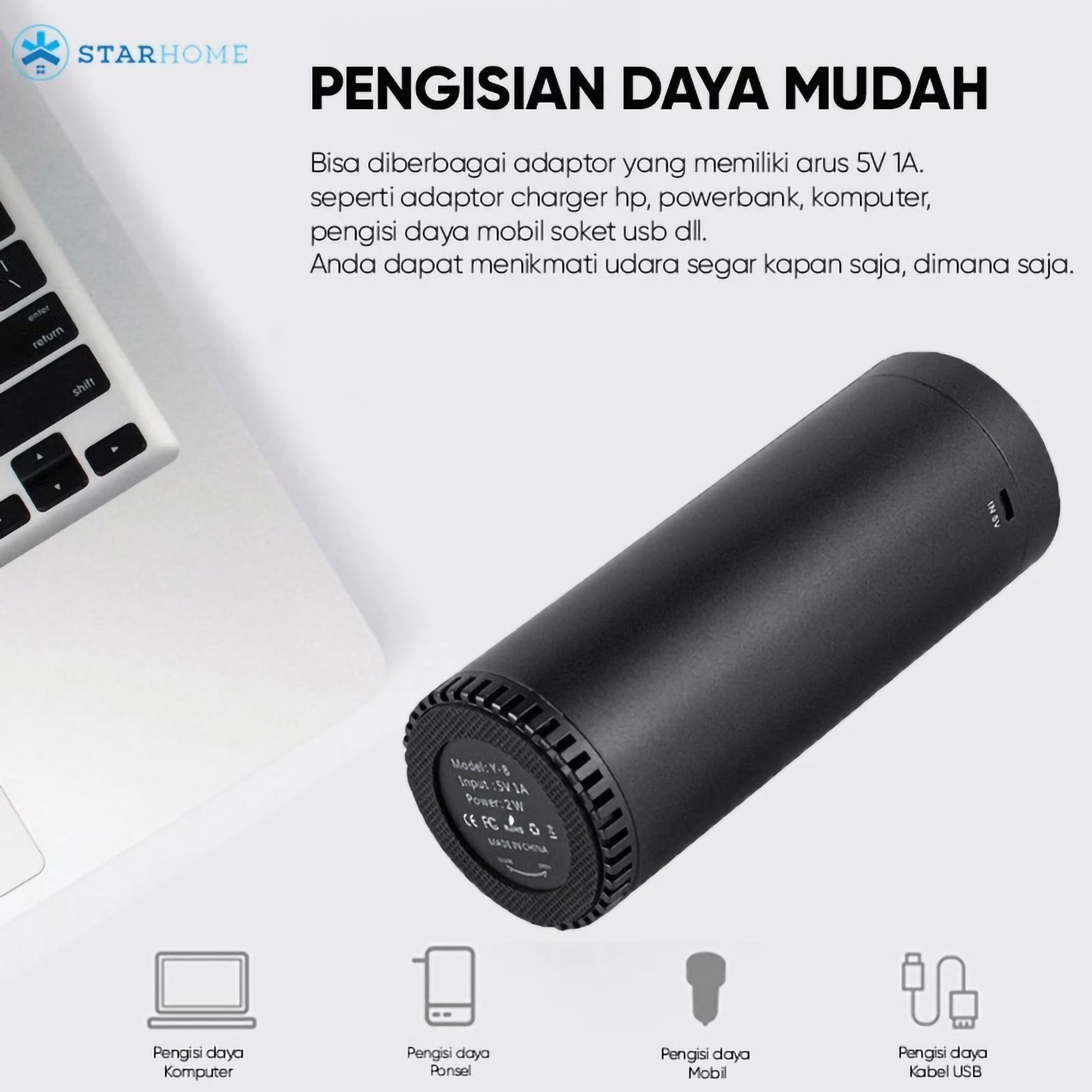  Starhome Car Air Purifier