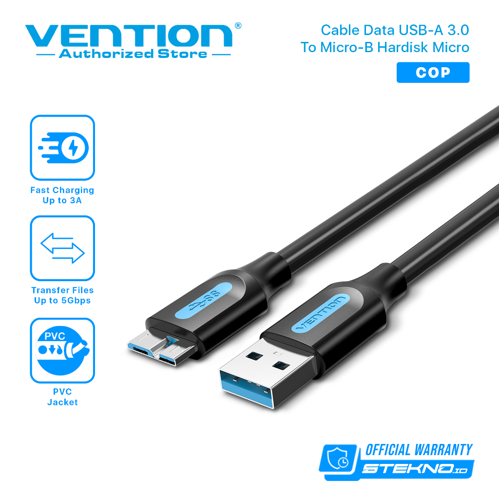 Vention International VENTION USB 3.0 A Male to Micro-B Male Cable COP
