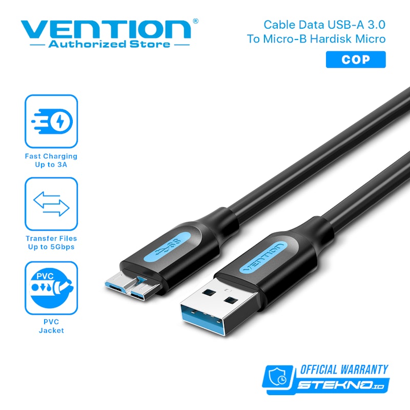VENTION USB 3.0 A Male to Micro-B Male Cable 2