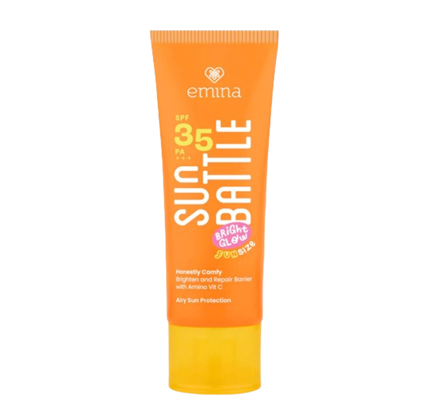 Emina ｜ Sun Battle Bright Glow SPF 35 PA+++ 