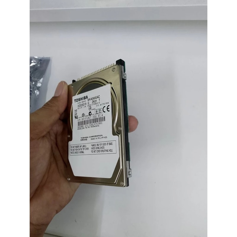 Toshiba Hard Drive Laptop 40 GB 3