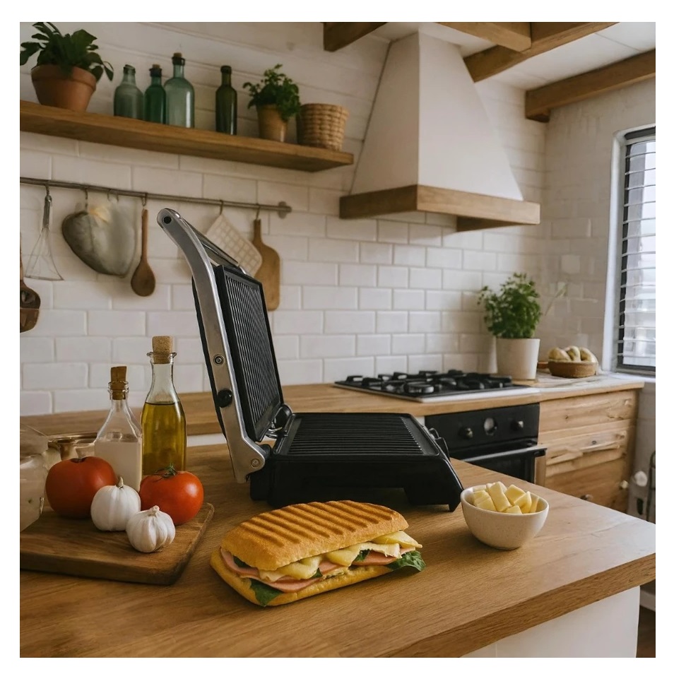 IDEALIFE 3in1 Panini & Waffle Maker EG-3002