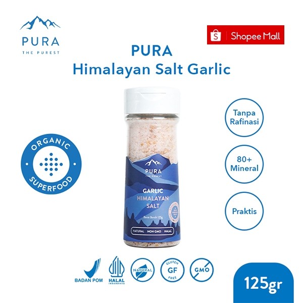 Karunia Pangan Sejahtera PURA Garlic Himalayan Salt 